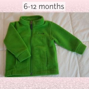 Columbia Baby Coat Green EUC 6-12 months